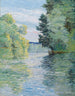 The Little arm of the Seine at Argenteuil - Gustave Caillebotte — artwork view