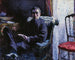 Portrait of Georges Roman - Gustave Caillebotte — artwork view