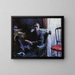 Portrait of Georges Roman - Gustave Caillebotte — framed artwork on a wall