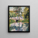 Moulin de Prigny - Gustave Cariot — framed artwork on a wall