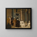 Outside the utility room, Topkapi Palace, Istanbul - Gustave Cluseret — framed artwork on a wall