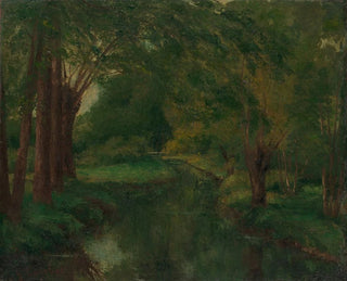 A stream in a clearing - Gustave Courbet — artwork view