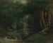 A stream in the forest - Gustave Courbet — artwork view