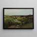 Château d'Ornans - Gustave Courbet — framed artwork on a wall