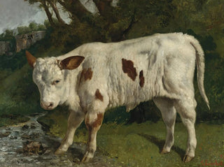 Le Veau blanc - Gustave Courbet — artwork view