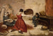 Les cribleuses de blé esquisse - Gustave Courbet — artwork view