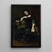 Madame Auguste Cuoq Mathilde Desportes 1827-1910 - Gustave Courbet — framed artwork on a wall