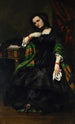 Madame Auguste Cuoq Mathilde Desportes 1827-1910 - Gustave Courbet — artwork view