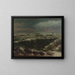 Marina - Gustave Courbet — framed artwork on a wall