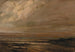 Marine Landscape Painting of the Environs of Trouville - Gustave Courbet — artwork view