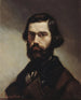 Portrait of Jules Valls - Gustave Courbet — artwork view