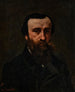 Portrait of M. Nicolle - Gustave Courbet — artwork view
