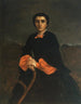 Portrait of Woman Juliette Courbet - Gustave Courbet — artwork view
