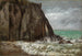 Beach of Étretat - Gustave Courbet — artwork view