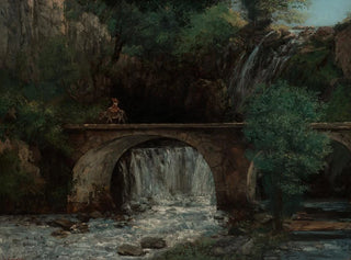 The Grand Bridge - Gustave Courbet — artwork view