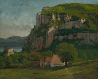 The Rock of Hautepierre - Gustave Courbet — artwork view