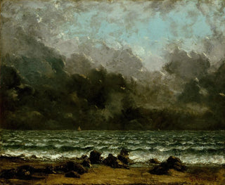The Sea - Gustave Courbet — artwork view