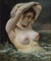 La Femme dans les vagues - Gustave Courbet — artwork view