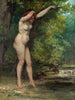 La Jeune Baigneuse - Gustave Courbet — artwork view