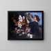 Treillis Painting - Gustave Courbet — framed artwork on a wall