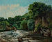 a dam near Ornans or The Lock of the Loue - Gustave Courbet — artwork view