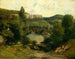 Vue d'Ornans - Gustave Courbet — artwork view