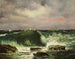 Waves - Gustave Courbet — artwork view