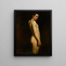 Why not - Gustave Courbet — framed artwork on a wall
