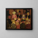 Les Mangeurs de moules - Gustave De Smet — framed artwork on a wall