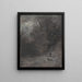 a rider and a dead horse in a landscape - Gustave Doré — framed artwork on a wall