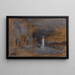 The Christ emerging from the tomb - Gustave Doré — framed artwork on a wall