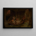 Fire of Rome - Gustave Doré — framed artwork on a wall
