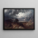 Loch Lomond Painting - Gustave Doré — framed artwork on a wall