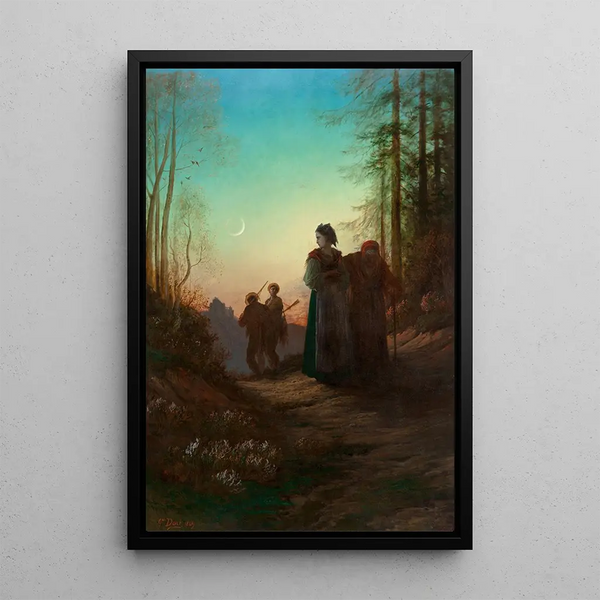 Lorraine Painting - Gustave Doré — framed artwork on a wall