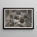 Moïse devant Pharaon - Gustave Doré — framed artwork on a wall