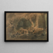 Samson in the Temple of Dagon - Gustave Doré — framed artwork on a wall