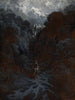 Sir Lancelot approaching Astolat Castle - Gustave Doré — artwork view