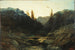 Stream in the Mountains at Dusk - Gustave Doré — artwork view