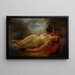Psyche Fainting - Gustave Housez — framed artwork on a wall