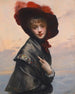Dame au chapeau - Gustave Jean Jacquet — artwork view