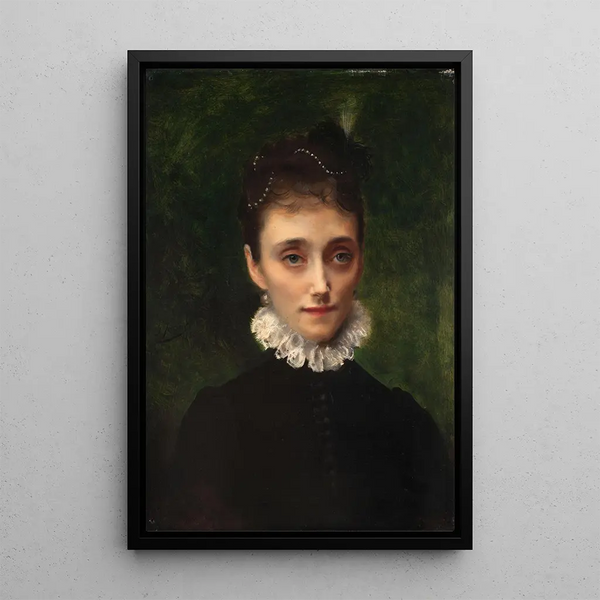 La duchesse de Talleyrand-Périgord - Gustave Jean Jacquet — framed artwork on a wall