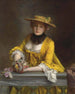 La robe jaune - Gustave Jean Jacquet — artwork view
