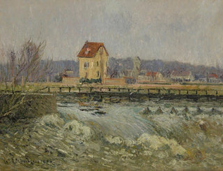 Barrage de Pontoise - Gustave Loiseau — artwork view