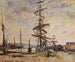 Bateaux au quai au Havre - Gustave Loiseau — artwork view