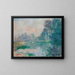 Bord de l'Eure, morning effect - Gustave Loiseau — framed artwork on a wall