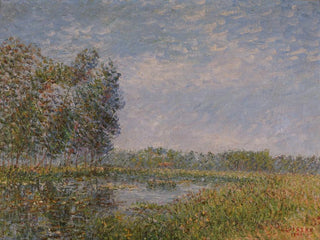 Bords de l'Eure, Normandie - Gustave Loiseau — artwork view