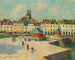 Dieppe, the docking quay - Gustave Loiseau — artwork view