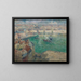 Dieppe - Gustave Loiseau — framed artwork on a wall