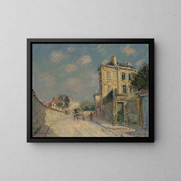Environs de Paris - Gustave Loiseau — framed artwork on a wall