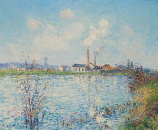 Fabrique des bords de l'Oise - Gustave Loiseau — artwork view